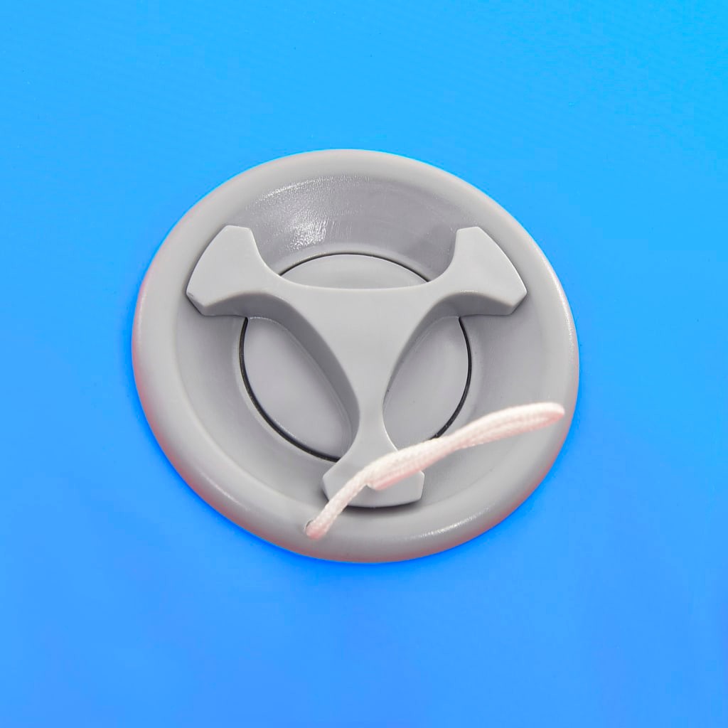 Inflatable Gymnastic Roll with Pump 100x60 cm PVC Blue 15 Inflatable Gymnastic Roll with Pump 100x60 cm PVC Blue